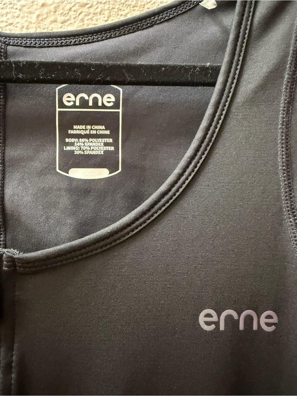 Erne Women's Pickleball Dress XL Black Activewear Tennis Golf Pleated Zip Front - Picture 2 of 9